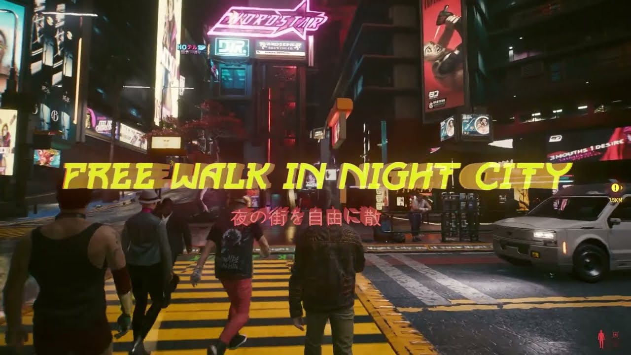 Cyberpunk 2077 ASMR: Free-Roam Adventure | Explore Night City with a ...