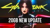 Cyberpunk 2077 Just Got a 20GB New Update