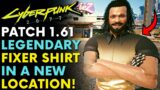 Cyberpunk 2077 – Legendary Fixer Shirt in a New Location after Patch 1.61 (Secret Location & Guide)