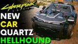 Cyberpunk 2077 – New Quartz Hellhound Car Mod