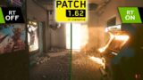 Cyberpunk 2077 – OVERDRIVE Update Ray Tracing Comparison | RTX 4090 | Patch 1.62 Path Tracing