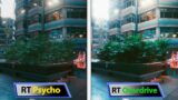 Cyberpunk 2077 | Overdrive Path Tracing Comparison | RT OFF – Psycho – Overdrive