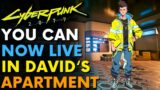 Cyberpunk 2077 – You Can Now Purchase And Live In David's Apartment Thanks To This Mod!