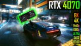 RTX 4070 – Cyberpunk 2077 (with RT Overdrive testing!)