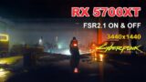 RX 5700XT – Cyberpunk 2077 – 1440p – 21:9
