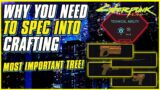 WHY CRAFTING IS THE BEST SKILL TREE IN CYBERPUNK 2077 | How To Craft Rare Mods | Crafting Guide