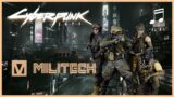 CYBERPUNK 2077 Militech Combat Music | Unreleased Soundtrack | 1 HOUR