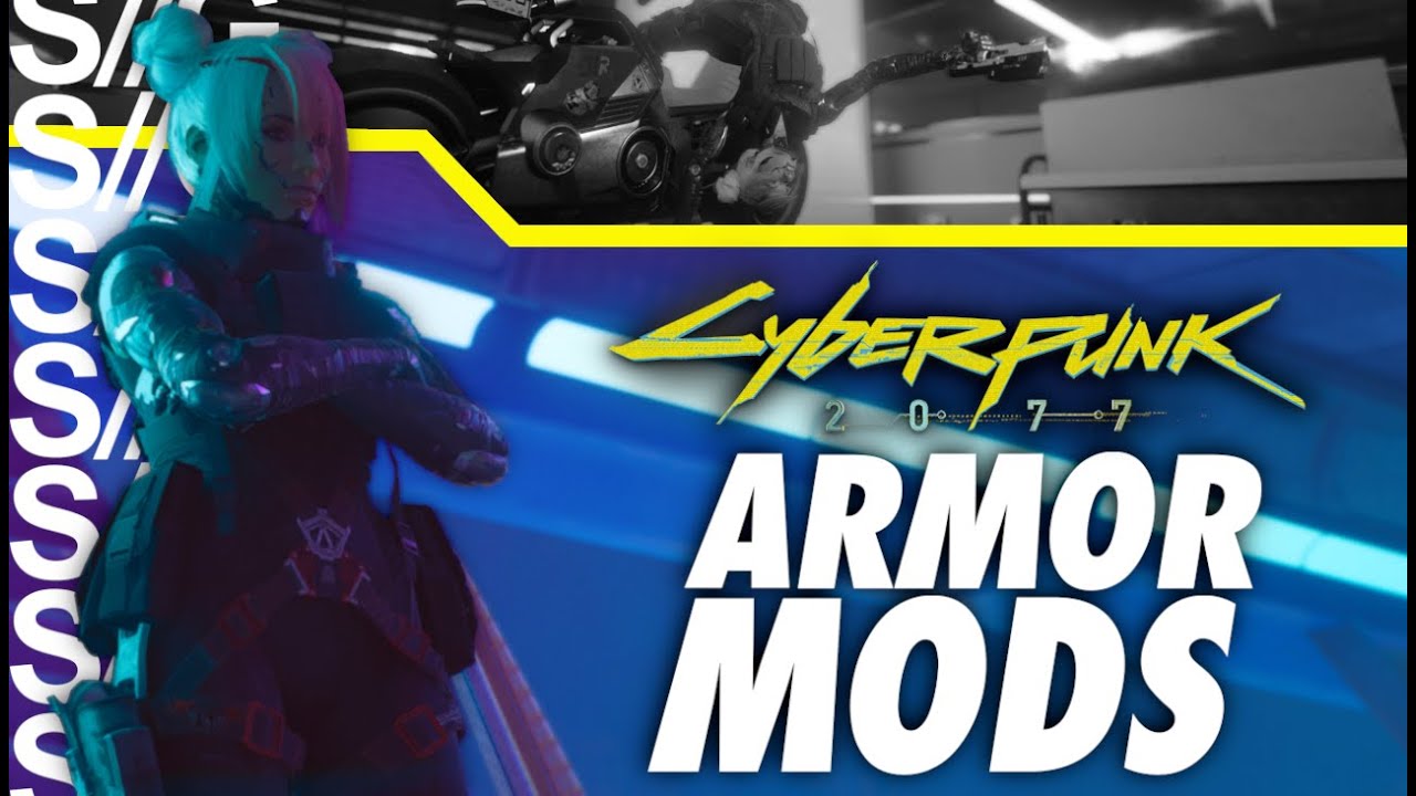 CYBERPUNK 2077 PC MODS! Clothing and Armor Mods! Cyberpunk 2077 videos