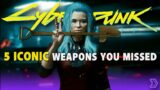 Cyberpunk 2077 – 5 Iconic Weapons You Probably Missed