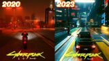 Cyberpunk 2077 Launch Version vs Cyberpunk 2077 Overdrive – 4k60fps Comparison Visual Details