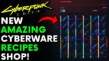 Cyberpunk 2077 – New Amazing Cyberware Recipes Shop Mod! | Craft All Cyberware