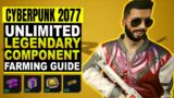 Cyberpunk 2077 – EASY LEGENDARY Component Farming (Crafting and Upgrading Components)