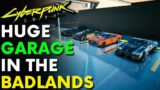 Cyberpunk 2077 – Huge Luxury Garage For All Your Vehicles! (Mod)