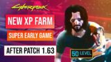 Cyberpunk 2077 New XP Glitch | Early Game XP Farm! Patch 1.63! Level 50 In 1 Minute!