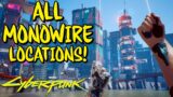 How to: ALL 4 Elemental Monowire Upgrades! Full Monowire Guide [Cyberpunk 2077]