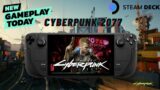 Cyberpunk 2077 Steam Deck Gameplay #steamdeck #cyberpunk2077