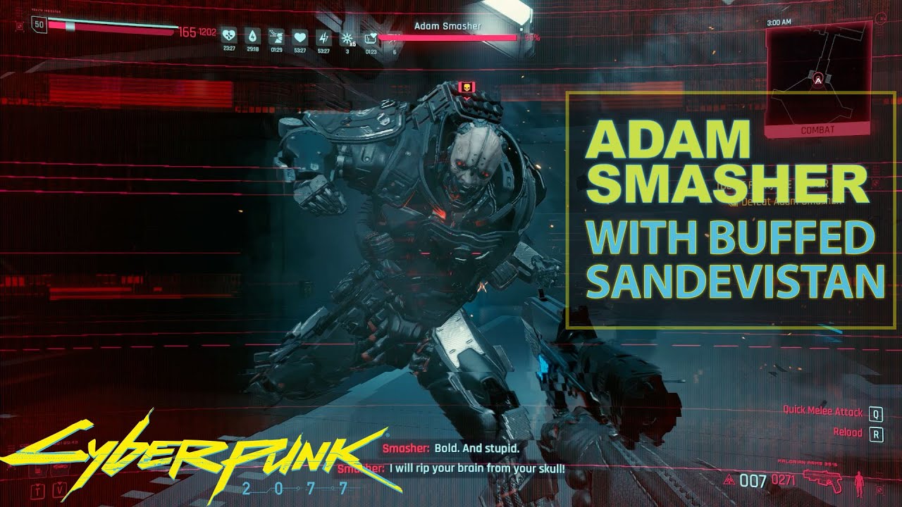 Finally A Boss Fight Adam Smasher Deserves Cyberpunk 2077 Cyberpunk 2077 Videos 