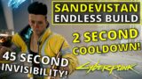 The BEST Sandevistan Build For 2 Second Cooldown!