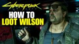 LOOT ROBERT WILSON GUN SHOP Here's How | Cyberpunk 2077