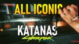 Cyberpunk 2077:  All Iconic Katanas & Their Locations (PRE 1.5)