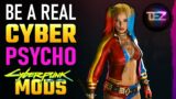 Cyberpunk 2077 Mods: Cyberpsychosis, Deadly Roads & Harley Quinn