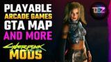 Cyberpunk 2077 Mods: Playable Arcade Machines, GTA Travel, Full Beams & WiFi