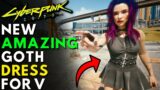 Cyberpunk 2077 – New Amazing Goth Dress! | 7 Options (Mod)