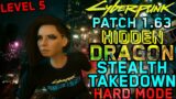 Cyberpunk 2077 – Patch 1.63 – Hidden Dragon Stealth Takedown is Broken – Level 5 Stealth – Hard Mode