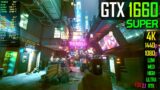 GTX 1660 Super – Cyberpunk 2077 – All Settings (Ray Tracing included)