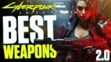 Best Weapons 2.0 – Top 7 Cyberpunk 2077 weapons