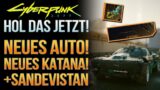 Cyberpunk 2077 – 3 starke neue Items in Update 2.0 – Neues Auto, neues Katana, neues Sandevistan