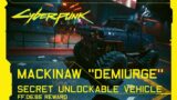Cyberpunk 2077 – FF:06:B5 Solved? Mackinaw "DEMIURGE" Secret Unlockable Vehicle  [Update 2.0]