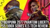 Cyberpunk 2077 Phantom Liberty – DF Tech Review – PS5/Xbox Series Tests + 2.0 Upgrade Breakdown