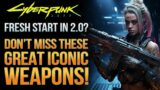 Cyberpunk 2077 – The Best Iconic Weapons For A Fresh Character | Get These Early For Phantom Liberty