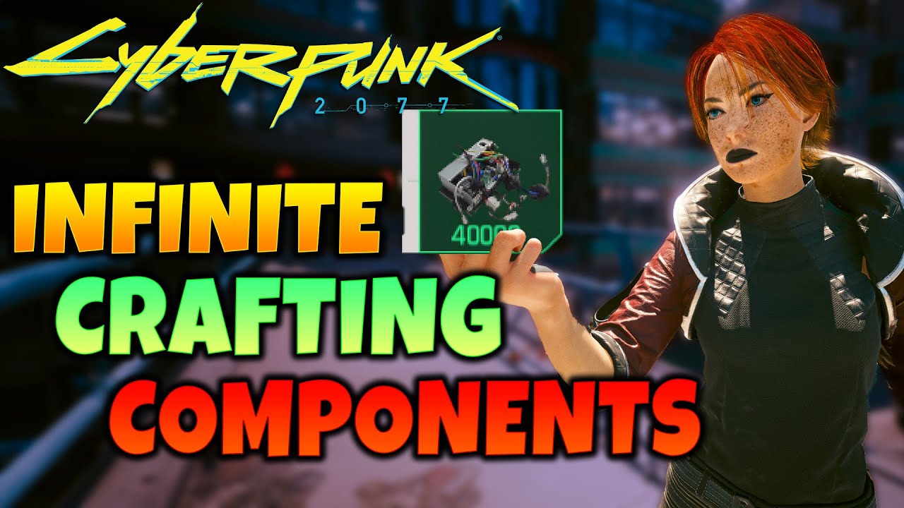 Infinite Crafting Components In Cyberpunk 2077 2.0 Cyberpunk 2077 videos