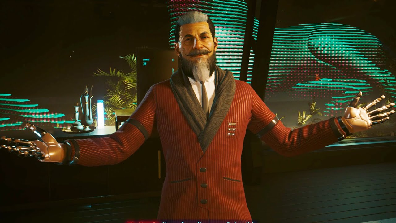 Mr Hands Reveals His Identity To V Scene - Cyberpunk 2077 Phantom ...