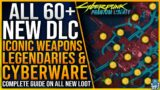 ALL 60+ ICONIC / LEGENDARY Weapons / Cyberware Location Guide – Cyberpunk 2077 Phantom Liberty DLC