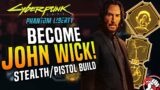 Become John Wick! Pistol Stealth Build! Cyberpunk 2077 Phantom Liberty Update 2.0