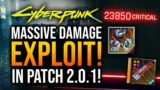 Cyberpunk 2077 – MASSIVE DAMAGE GLITCH! UPDATE 2.0! AFTER PATCH! (Best Netrunner Build)