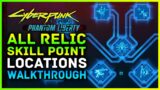 Get These NOW! Cyberpunk 2077 Phantom Liberty – ALL Relic Skill Point Locations, 9 Data Terminals