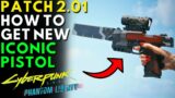 How To Get NEW 2.01 SECRET ICONIC Pistol ROOK In Cyberpunk 2077 Phantom Liberty (Location & Guide)