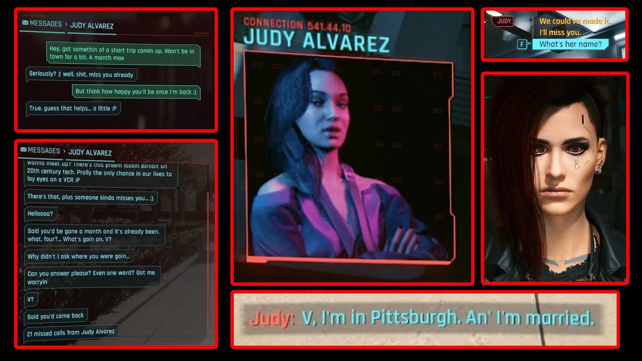 Judy New Romance Ending Cyberpunk 2077 Phantom Liberty Cyberpunk 2077 Videos 8554