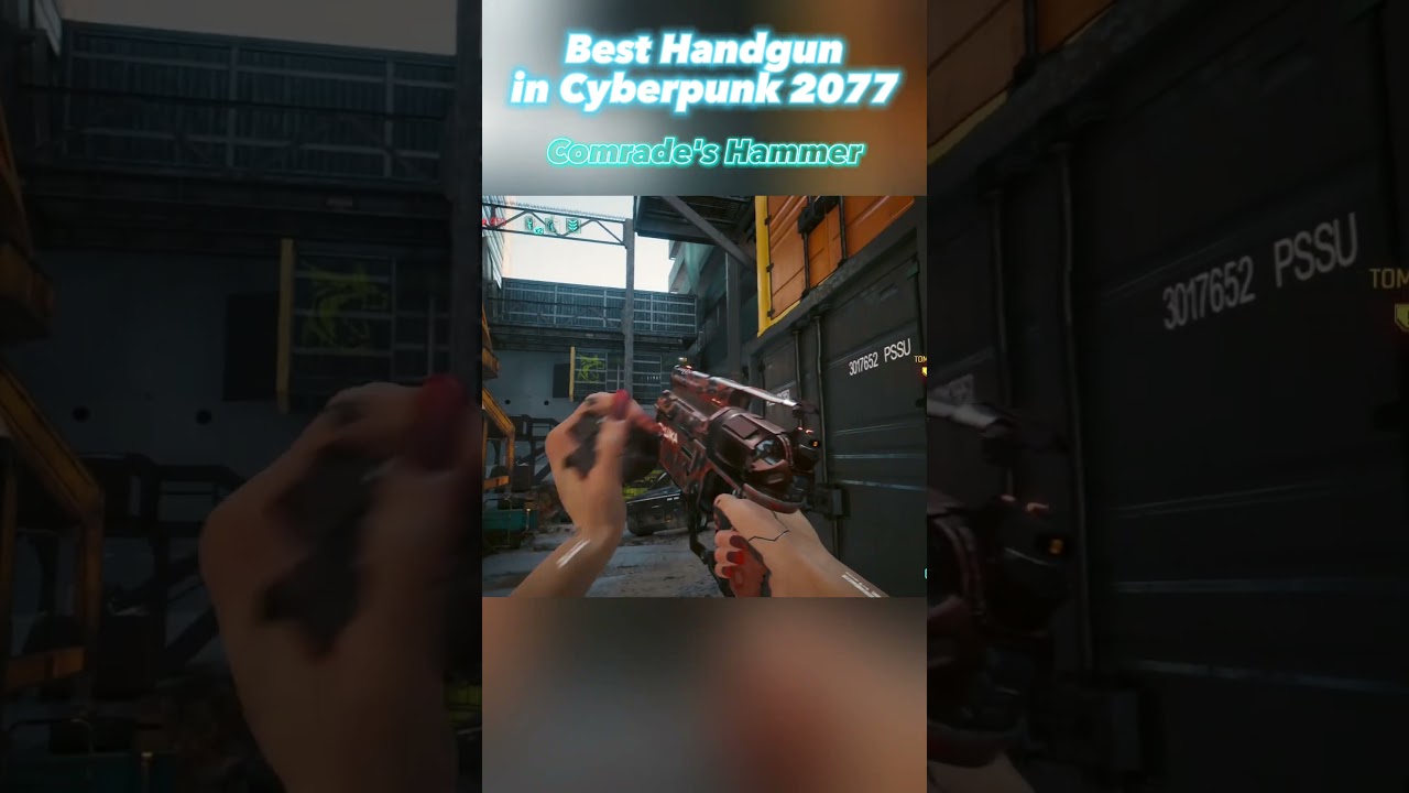 The BEST HANDGUN In Cyberpunk 2077 Cyberpunk 2077 Videos   The BEST HANDGUN In Cyberpunk 2077 