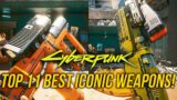 Top 11 SECRET & Amazing Iconic Weapons in Cyberpunk 2077 Phantom Liberty You May Have Missed!