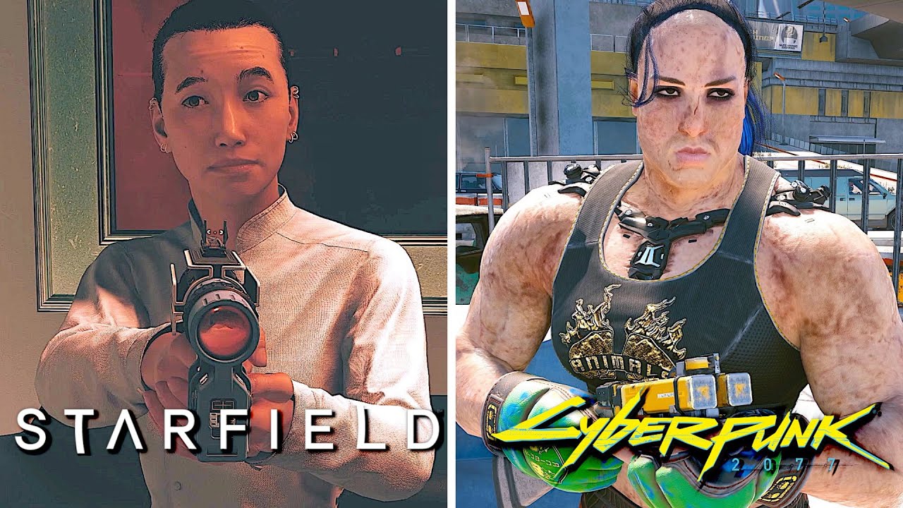 "Starfield's Combat is better than Cyberpunk 2077" Cyberpunk 2077 videos