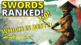 All Swords Ranked Worst to Best in Cyberpunk 2077 2.0