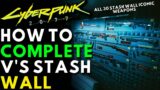 Cyberpunk 2077 – All 30 Stash Wall Iconic Weapons And How To Get Them | V's Stash Wall Weapons Guide