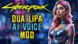 Dua Lipa as V in Cyberpunk 2077 | AI Voice MOD SHOWCASE by Xerxes99