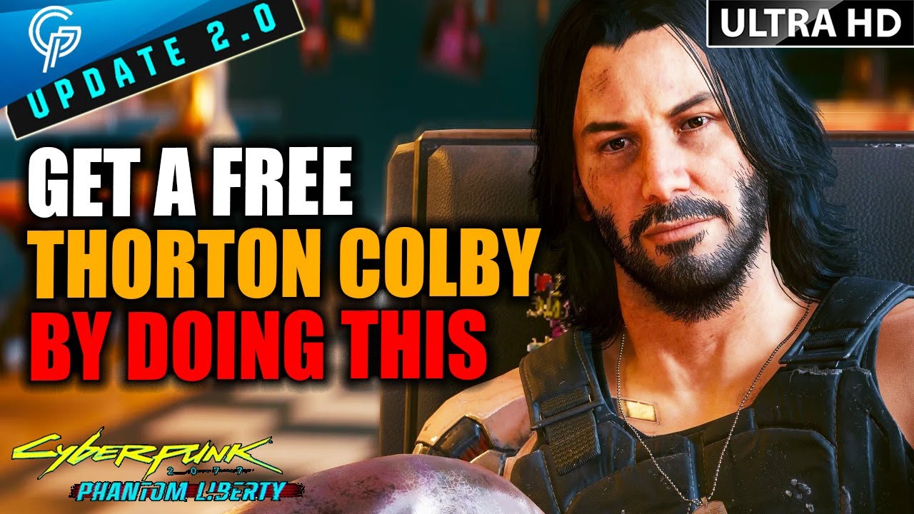 Get A Free THORTON COLBY BUTTE By Doing This Cyberpunk 2077