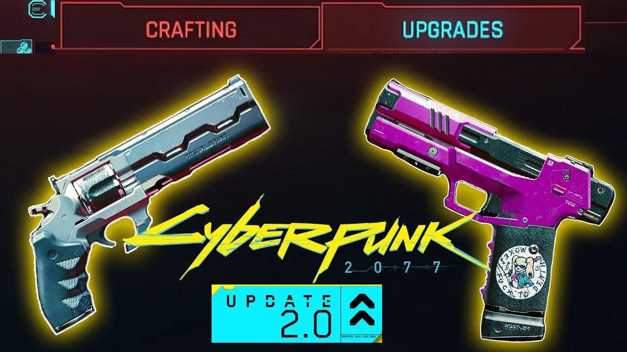 ICONIC WEAPONS Crafting And Upgrading Explained! (Cyberpunk 2077 2.0 Breakdown) Cyberpunk
